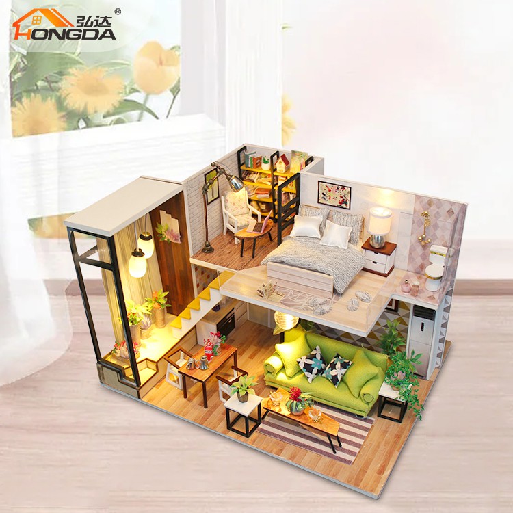 All Wooden Dollhouse