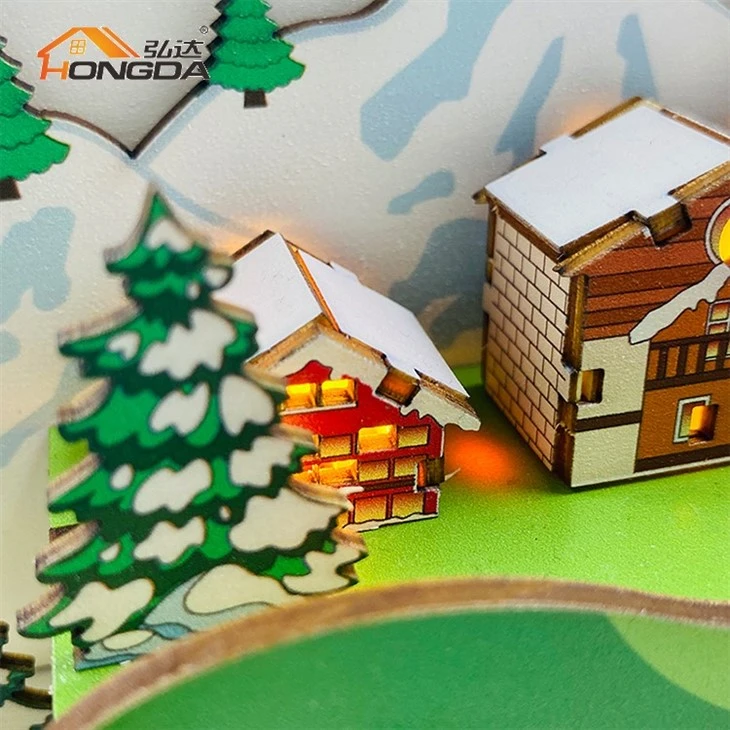 Factory Direct Delivery Childrens Gift Handmade Wooden Music Boxes