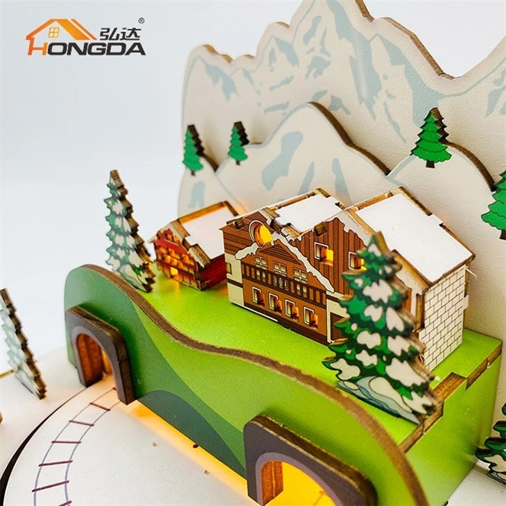 Factory Direct Delivery Childrens Gift Handmade Wooden Music Boxes