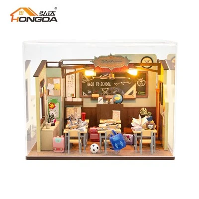 The Age Of Innocence Diy Dollhouse Kit s poklopcem za prašinu